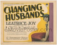 2y0966 CHANGING HUSBANDS TC 1925 Leatrice Joy in a dual role, supervised by Cecil B. DeMille, rare!