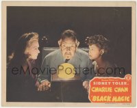 2y1116 CHARLIE CHAN IN BLACK MAGIC LC 1944 Sidney Toler with crystal ball w/Frances Chan & Beverly!