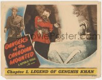 2y1129 DANGERS OF THE CANADIAN MOUNTED chapter 1 LC #2 1948 Republic serial, Legend of Genghis Khan!