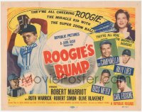 2y1043 ROOGIE'S BUMP TC 1954 Brooklyn Dodgers players, including Roy Campanella & Carl Erskine!