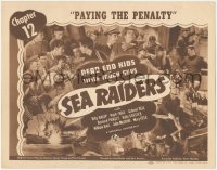 2y1047 SEA RAIDERS chapter 12 TC 1941 Dead End Kids & Little Tough Guys serial, Paying the Penalty!