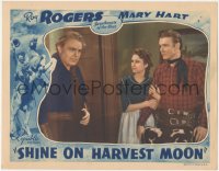 2y1312 SHINE ON HARVEST MOON LC 1938 Roy Rogers & Lynne Roberts look at worried William Farnum!