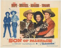 2y1320 SON OF PALEFACE LC #8 1952 c/u of Roy Rogers w/ guitar, Bob Hope & sexy Jane Russell singing!