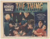 2y1339 THING LC #8 1951 Howard Hawks classic horror, Tobey, Sheridan, Martin & Dierkes help Franz!