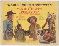 2y1067 WAGON WHEELS WESTWARD TC 1945 Wild Bill Elliott as Red Ryder, Bobby Blake as Little Beaver!