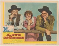 2y1357 WESTERNER LC 1940 great posed portrait of Gary Cooper, Walter Brennan & Doris Davenport!