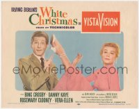 2y1361 WHITE CHRISTMAS LC 1954 Danny Kaye shows how high Vera-Ellen can lift her leg into the air!