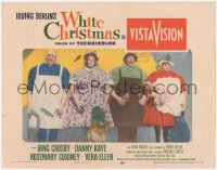 2y1360 WHITE CHRISTMAS LC 1954 wacky image of top four stars behind overweight cut-out figures!