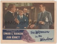 2y1365 WOMAN IN THE WINDOW LC 1944 Fritz Lang, Edward G. Robinson & Raymond Massey & Edmond Breon!