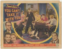 2y1367 YOU CAN'T TAKE IT WITH YOU LC 1938 Frank Capra screwball comedy, James Stewart brawls w/cast!