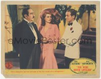 2y1369 YOU WERE NEVER LOVELIER LC 1942 sexy Rita Hayworth between Fred Astaire & Adolphe Menjou!