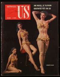 2y0615 BETWEEN US vol 1 no 1 magazine December 1963 Rosemary Williams is Jane Russell of Television!