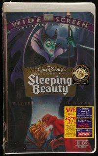 2y1680 SLEEPING BEAUTY sealed VHS tape R1997 Walt Disney cartoon fairy tale fantasy classic!