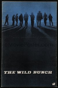 2y0250 WILD BUNCH pressbook 1969 Sam Peckinpah cowboy classic, Holden, Borgnine, includes herald!