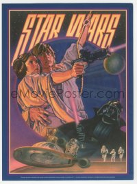 2y0267 STAR WARS 9x12 special video game poster 2000s great Drew Struzan & Charles White art!