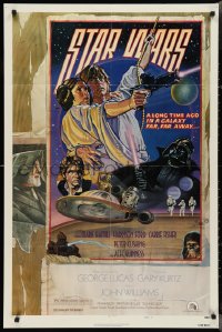 2y0883 STAR WARS style D NSS style 1sh 1978 George Lucas, circus poster art by Struzan & White!