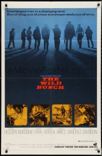 2y0935 WILD BUNCH 1sh 1969 Sam Peckinpah cowboy classic starring William Holden & Ernest Borgnine