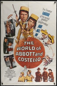 2y0939 WORLD OF ABBOTT & COSTELLO 1sh 1965 Bud & Lou are the greatest laughmakers!