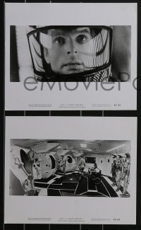 2y2069 2001: A SPACE ODYSSEY 4 Cinerama 8x10 stills 1968 Dullea & Lockwood, pod bay, waitresses!