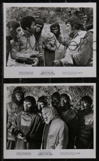 2y1971 BATTLE FOR THE PLANET OF THE APES 13 8x10 stills 1973 great sci-fi images!