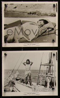 2y1949 BOY ON A DOLPHIN 23 8x10 stills 1957 Alan Ladd, sexiest Sophia Loren, Clifton Webb!
