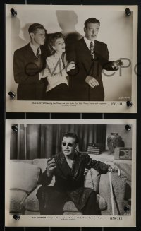 2y1959 DEAD MAN'S EYES 17 8x10 stills R1950 Lon Chaney Jr. & Jean Parker, Inner Sanctum Mystery!