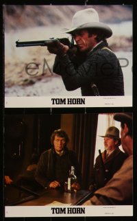 2y2028 TOM HORN 8 8x10 mini LCs 1980 see cowboy Steve McQueen in the title role before he sees you!