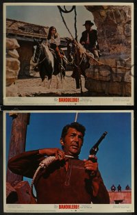 2y1591 BANDOLERO 3 LCs 1968 sexy gunslinger Raquel Welch, Dean Martin, George Kennedy!