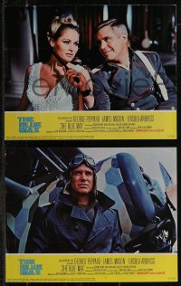 2y1387 BLUE MAX 8 LCs 1966 WWI fighter pilot George Peppard, James Mason, Ursula Andress!