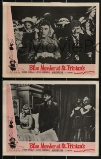 2y1574 BLUE MURDER AT ST TRINIAN'S 4 LCs 1957 great images of cross-dressing Alastair Sim!