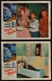 2y1511 BOWERY TO BAGDAD 7 LCs 1954 great images of Bowery Boys Leo Gorcey & Huntz Hall!