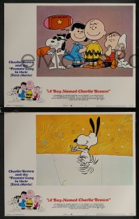 2y1575 BOY NAMED CHARLIE BROWN 4 LCs 1970 baseball, Snoopy & Peanuts gang by Charles Schulz!