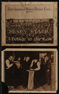 2y1540 DEBTOR TO THE LAW 6 LCs 1919 outlaw Henry Starr, The Man Who Stole a Million!