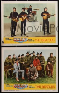 2y1426 HELP 8 LCs 1965 The Beatles, rock & roll classic, John, Paul, Ringo & George, complete set!