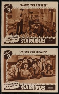 2y1555 SEA RAIDERS 6 chapter 12 LCs 1941 Dead End Kids & Little Tough Guys serial, Paying Penalty!