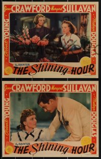 2y1600 SHINING HOUR 3 LCs 1938 great images of Joan Crawford, Margaret Sullavan, Robert Young!