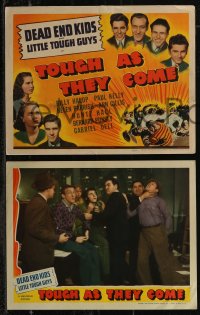 2y1492 TOUGH AS THEY COME 8 LCs 1942 The Dead End Kids & The Little Tough Guys!