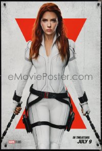 2z0879 BLACK WIDOW teaser DS 1sh 2021 Scarlet Johansson as Natasha Romanoff, Marvel superhero!