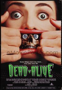 2z0912 DEAD ALIVE 1sh 1992 Peter Jackson gore-fest, some things won't stay down!