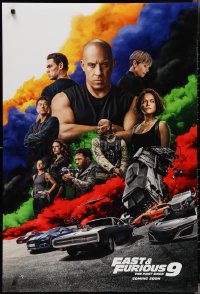 2z0933 F9 int'l teaser DS 1sh 2021 Fast & Furious 9, Charlize Theron, Vin Diesel, cast racing!