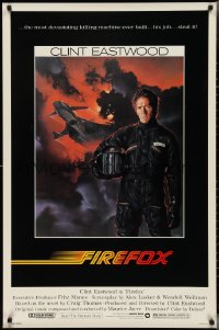 2z0941 FIREFOX 1sh 1982 cool C.D. de Mar art of the flying killing machine & Clint Eastwood!