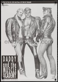 2z0332 DADDY & THE MUSCLE ACADEMY German 1992 artwork by Tom of Finland!