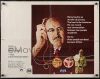 2z0815 CONVERSATION int'l 1/2sh 1974 Hackman is an invader of privacy, Francis Ford Coppola directed!