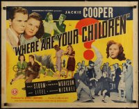 2z0839 WHERE ARE YOUR CHILDREN 1/2sh 1944 1 w/ image of girls catfighting, dancing, ultra rare!