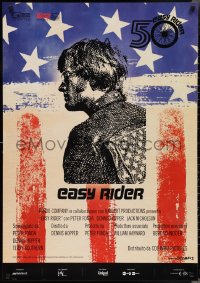 2z0499 EASY RIDER Italian 1sh R2019 Peter Fonda, biker classic directed by Dennis Hopper, different!