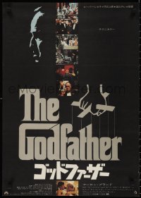 2z0625 GODFATHER Japanese 1972 Coppola classic, Marlon Brando, classic art by S. Neil Fujita!
