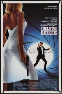 2z1053 LIVING DAYLIGHTS int'l 1sh 1987 Timothy Dalton as the most dangerous James Bond ever!
