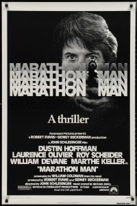 2z1068 MARATHON MAN 1sh 1976 cool image of Dustin Hoffman, John Schlesinger classic thriller!