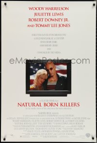2z1085 NATURAL BORN KILLERS DS 1sh 1994 Oliver Stone, Woody Harrelson & Juliette Lewis on TV!