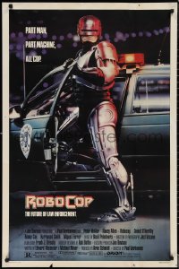 2z1128 ROBOCOP 1sh 1988 Paul Verhoeven, full-length cyborg policeman Peter Weller by Mike Bryan!